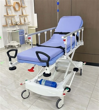 Hydraulic Neeg Mob Hloov Stretcher